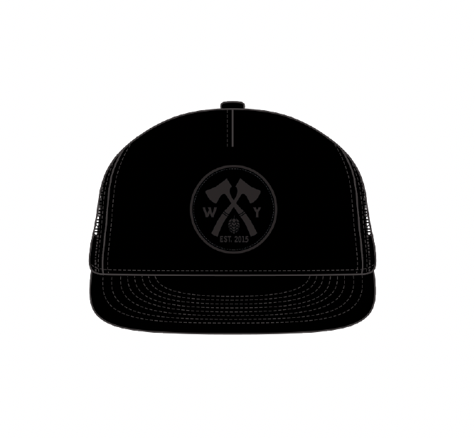 Woodyard Black on Black Snapback