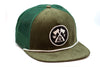 Woodyard Green Corduroy Hat