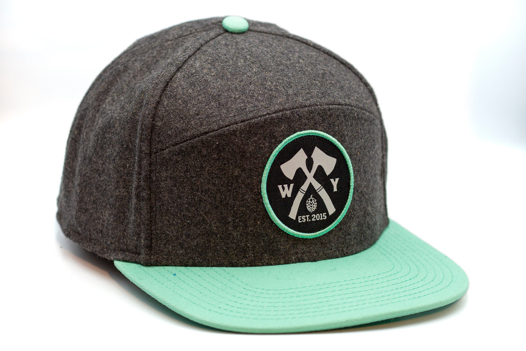 Woodyard Wool Grey Seafoam Hat