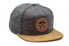 Grey Tweed Tradesman Woodyard Hat