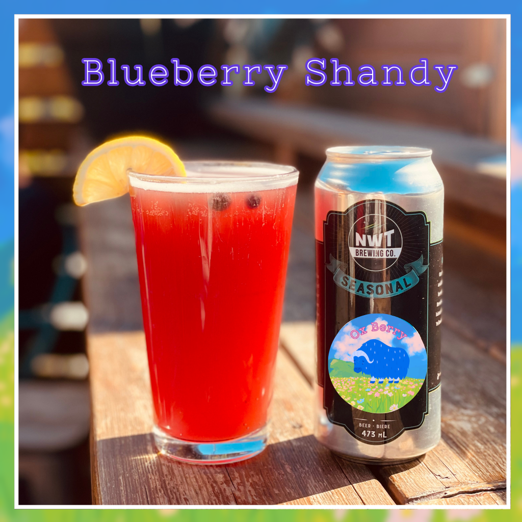 The Blueberry Shandy Cocktail!