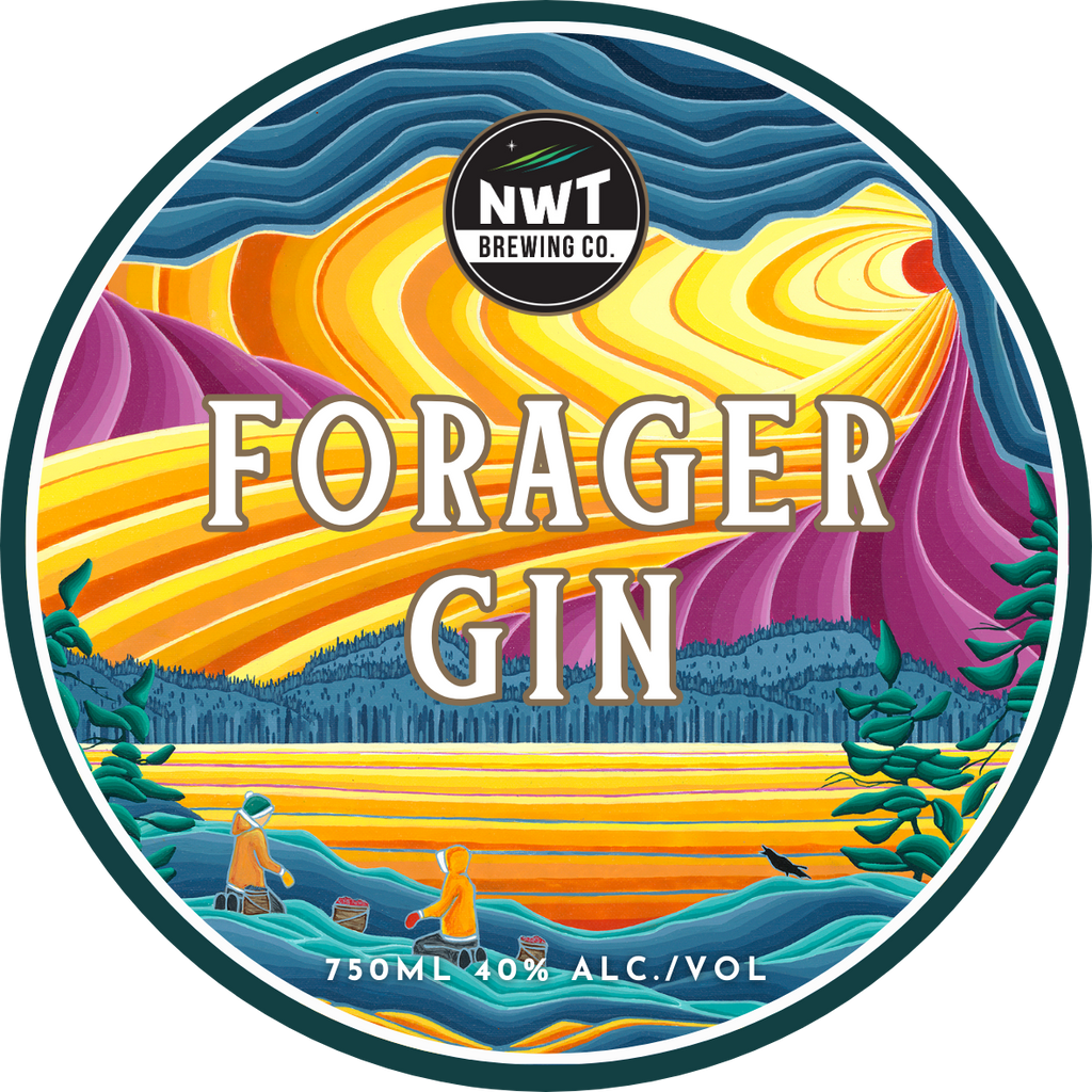 Forager Gin Sticker