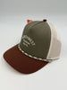 NWT Brew Co Olive/Stone Trucker