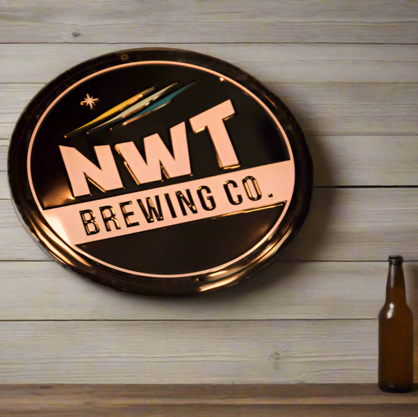 NWT Brewing Metal Sign