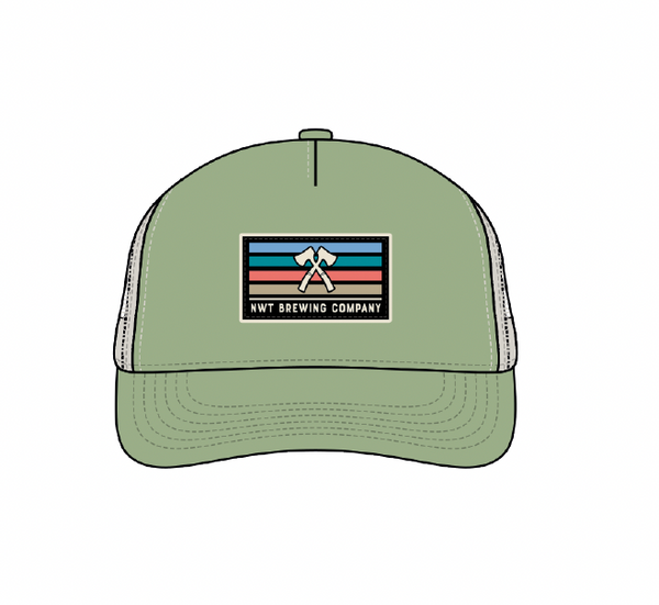 NWT Brewing Axe Sage Snapback