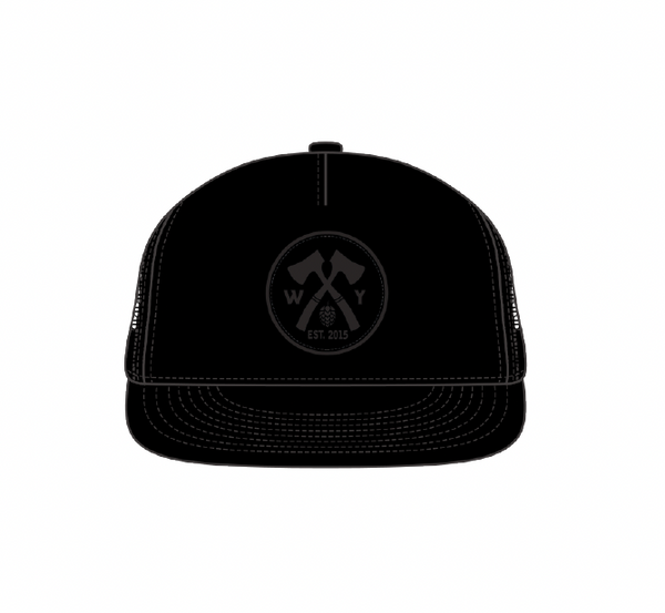 Woodyard Black on Black Snapback
