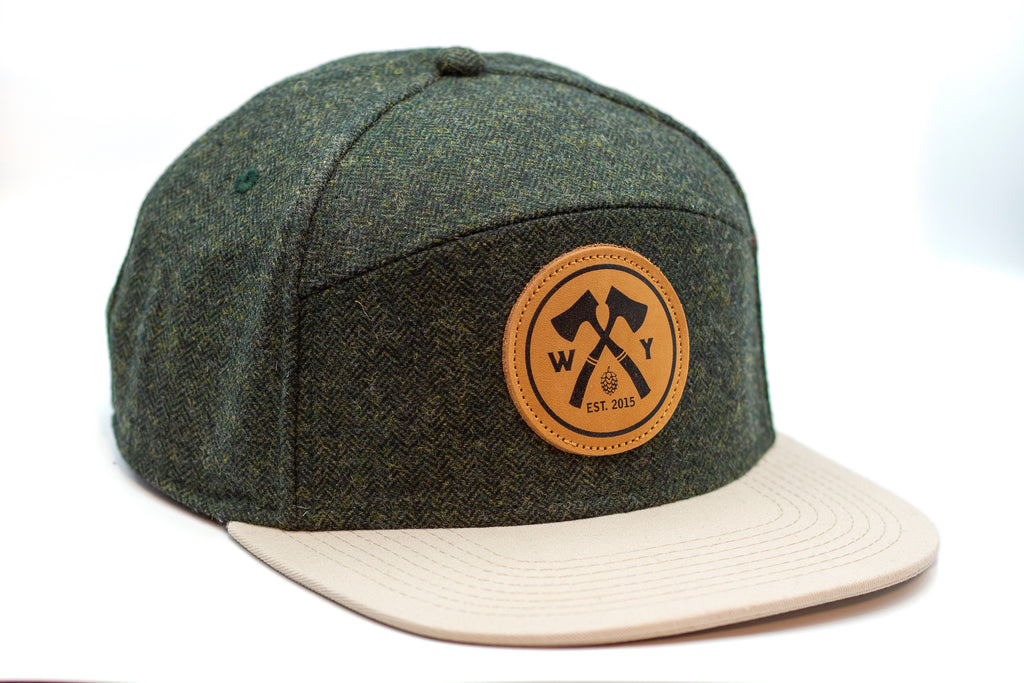 Woodyard Wool Green Stone Hat