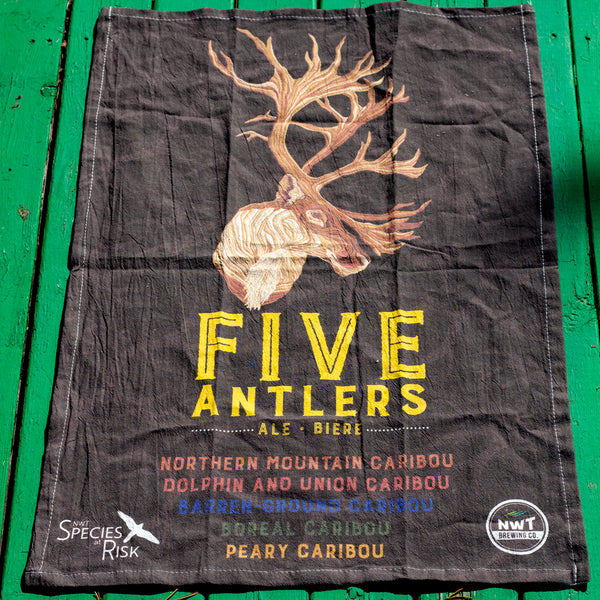 Five Antlers Ale Hand Towel